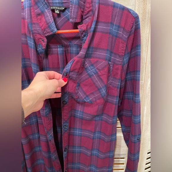 Staccato Tops - Women’s flannel shirt